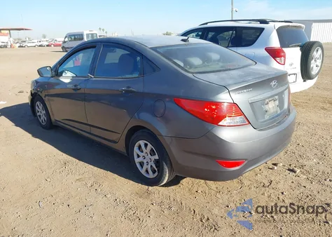 2012 Hyundai Accent Gls из США, поврежденный, VIN KMHCT4AE2CU058769